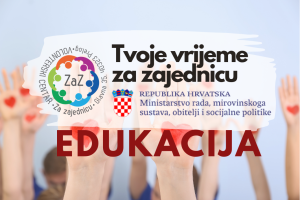 Javni poziv za sudjelovanje u online edukaciji „Menadžment volontera“ za koordinatora/icu volontera