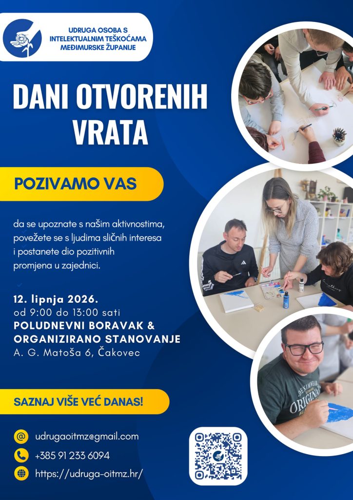 (OGLAS) Udruga osoba s intelektualnim teškoćama Međimurske županije traži volontere za Dane otvorenih vrata 2026. dani otvorenih vrata uduga oitmŽ (1) (1)